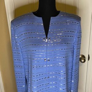 St. John Evening jacket in blue size 12